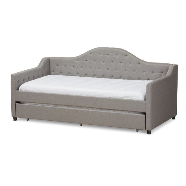 Baxton Studio Twin Linna Modern and Contemporary White Finished Daybed with  Trundle White - Baxton Studio | Connecticut Post Mall