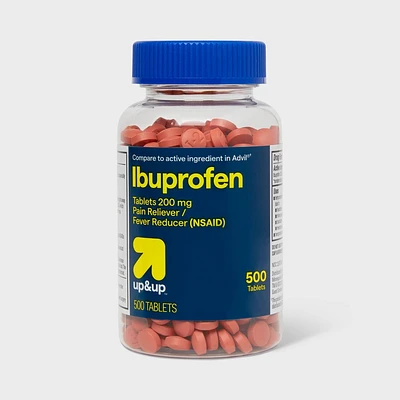 Ibuprofen Child Safety Top (NSAID) Pain Relievers - 500ct - up & up