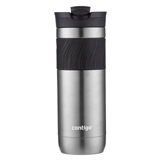Contigo Byron 2.0 20oz Stainless Steel Travel Mug with SNAPSEAL Lid and  Grip Gunmetal: Insulated Coffee Cup, Dishwasher-Safe | Connecticut Post Mall