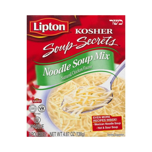 Lipton Soup Secrets Kosher Noodle Soup Mix - 4.87oz