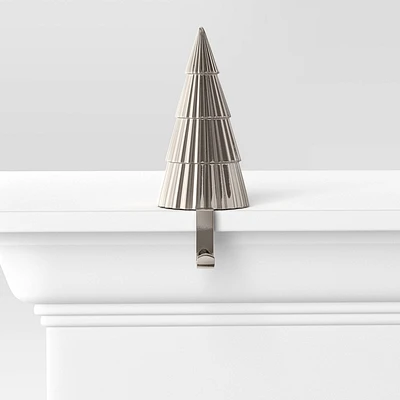 Metal Tree Christmas Stocking Holder Silver - Wondershop