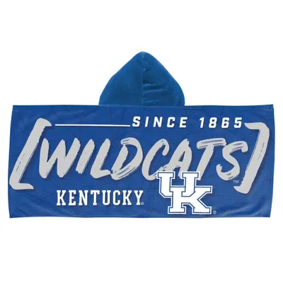 22x51 NCAA Kentucky Wildcats Hooded Youth Beach Towel