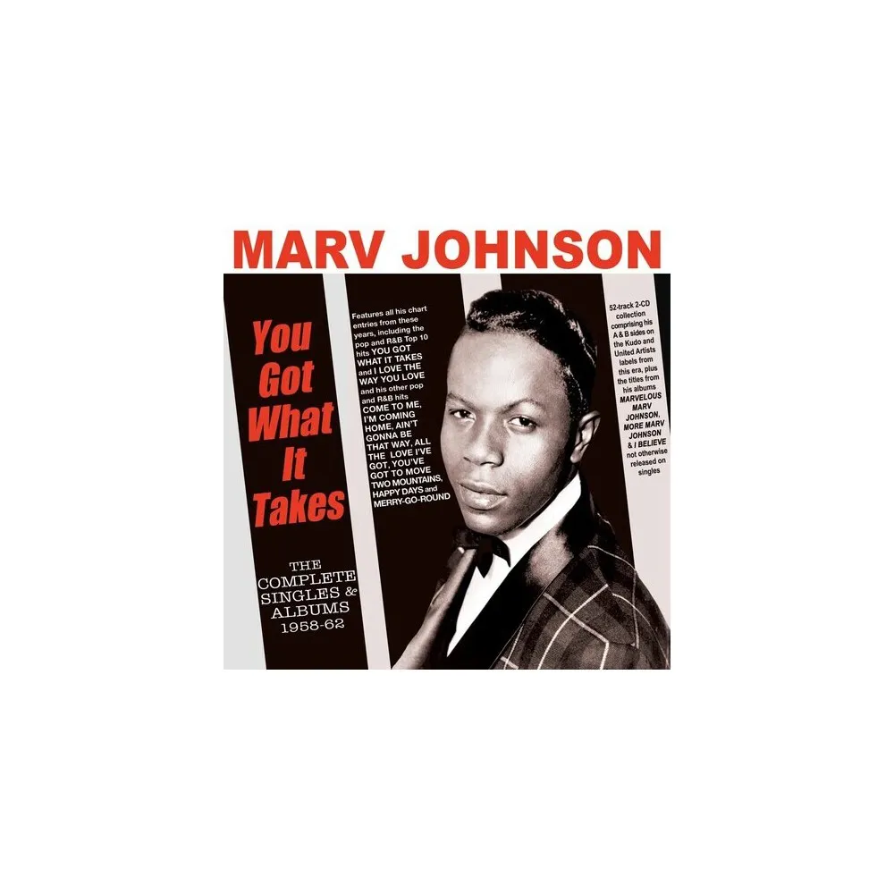 Marv Johnson: The Best Of Marv Johnson, You Got What It Takes: CD Marv Johnson: The Best Of Marv Johnson, You Got What It Takes: CD