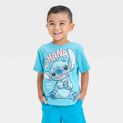 Toddler Boys Stitch Short Sleeve Graphic T-Shirt