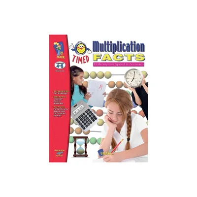 Timed Multiplication Drill Facts Grades 4-6 - (Timed Drills) by Ruth Solski (Paperback)