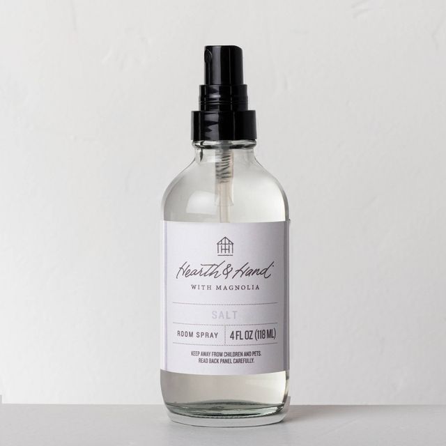 4 fl oz Salt Room Spray - Hearth & Hand with Magnolia: Non-Powered Liquid Freshener, Spring Scent
