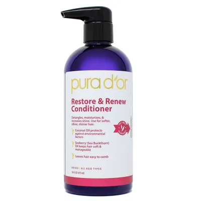 Pura dor Restore & Renew Conditioner - 16 fl oz