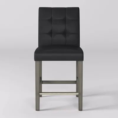 Leila Vegan Leather Counter Height Barstool