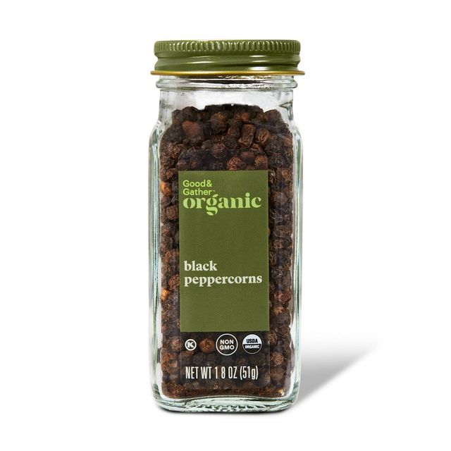 Organic Black Peppercorn - 1.8oz - Good & Gather