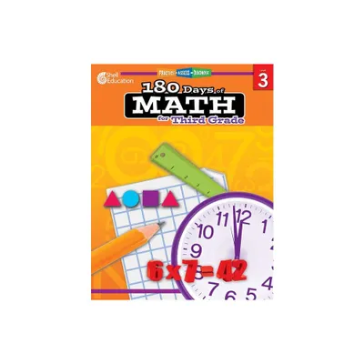 180 Days(tm) Math for Third Grade - (180 Days of Practice) by Jodene Smith (Paperback)