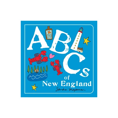 ABCs of New England - (ABCs Regional) by Sandra Magsamen (Board Book)