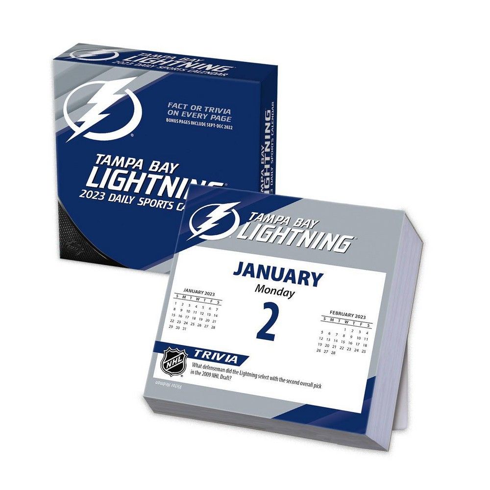 NHL Tampa Bay Lightning Boxed Calendar | Connecticut Post Mall