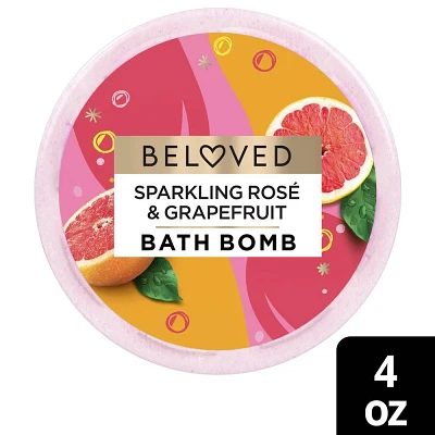 Beloved Sparkling Ros & Grapefruit Bath Bomb - 4oz