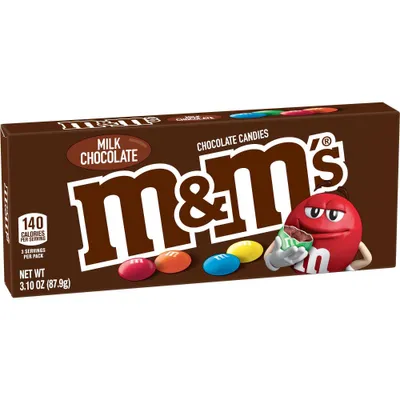 M&Ms Milk Chocolate Candy - 3.1oz
