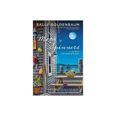 Moon Spinners - (Seaside Knitters Mystery) by Sally Goldenbaum (Paperback)