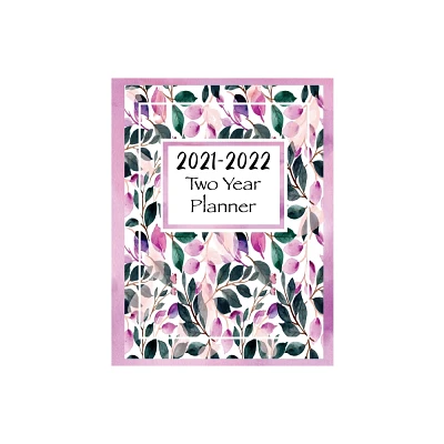 2021-2022 Two Year Planner - Large Print by Skribent (Paperback)