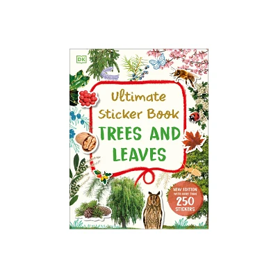 Ultimate Sticker Book Trees and Leaves - by DK (Paperback)