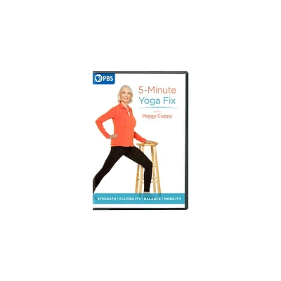 5-Minute Yoga Fix With Peggy Cappy (DVD)