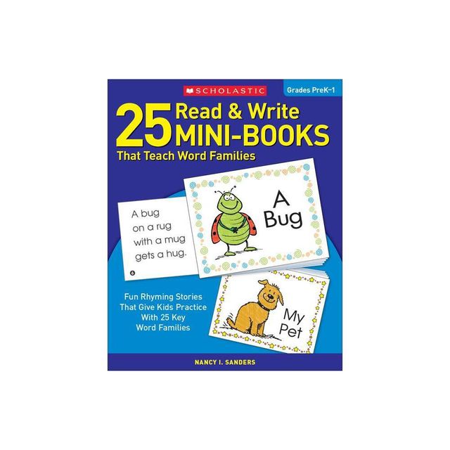 25 Read & Write Mini-Books - by Nancy I Sanders (Paperback)