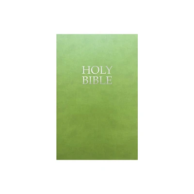 Kjver Gift and Award Holy Bible, Deluxe Edition, Olive Ultrasoft - (King James Version Easy Read Bible) by Whitaker House (Leather Bound)