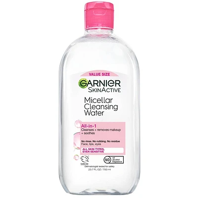 Garnier Micellar Water Hydrating Facial Cleanser & Makeup Remover - Pore Cleansing - 23.7 fl oz