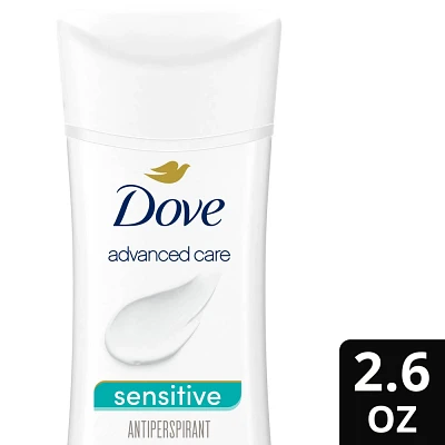 Dove Beauty Advanced Care Sensitive 72-Hour Womens Antiperspirant & Deodorant Stick - 2.6oz