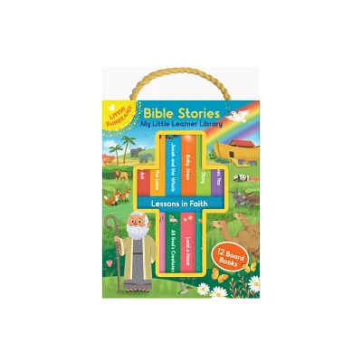 Bible Stories My Little Learner Library - by Cottage Door Press (Board Book)