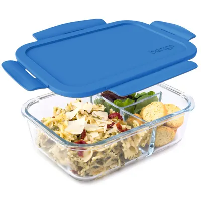 Bentgo 41oz Glass Leak-proof Lunch Box with Plastic Lid - : & - Lunch