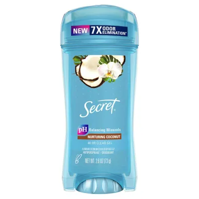 Secret Fresh Clear Gel Antiperspirant and Deodorant for Women - Coconut Scent 2.6oz