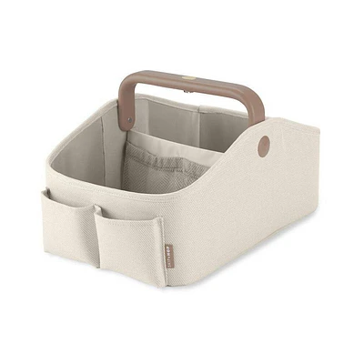 Skip Hop Light-Up Diaper Caddy - Oat