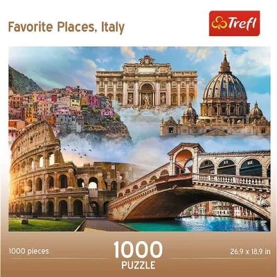 Trefl Favorite Places Italy 1000pc Puzzle