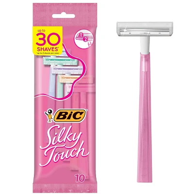 BiC Silky Touch Twin Blade Razor for Women - 10ct