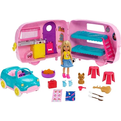 Barbie Club Chelsea Camper Playset and Accessories