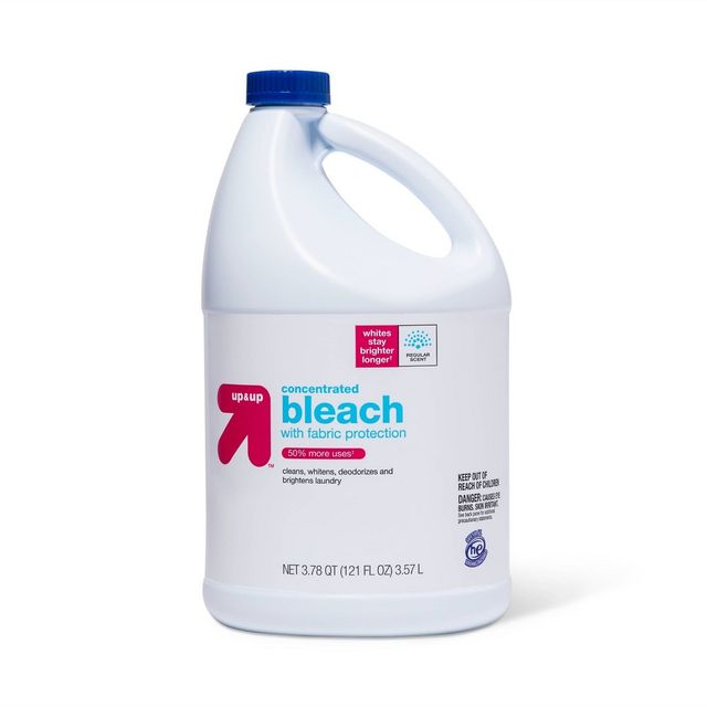 EPA Regular Bleach with Fabric Protection - 121 fl oz - up & up