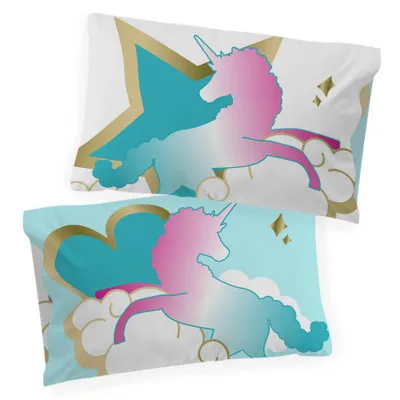Afro Unicorn Kids Pillowcase