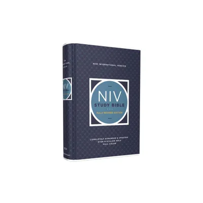 NIV Study Bible, Fully Revised Edition, Hardcover, Red Letter, Comfort Print - by Zondervan