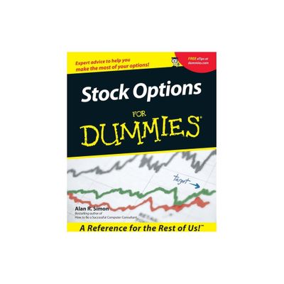 Stock Options For Dummies - by Alan R Simon (Paperback)