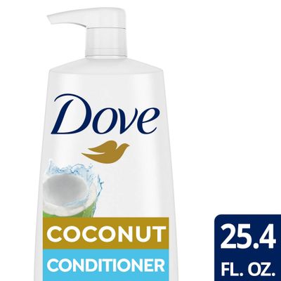 Dove Beauty Nourishing Secrets Conditioner with Pump for Dry Hair Coconut and Hydration with Lime Scent - 25.4 fl oz