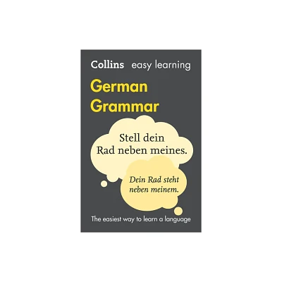 Collins Easy Learning German - Easy Learning German Grammar - 4th Edition by Collins Dictionaries (Paperback)