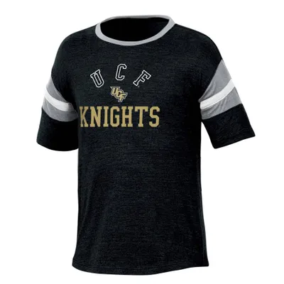 NCAA UCF Knights Girls hort leeve triped hirt