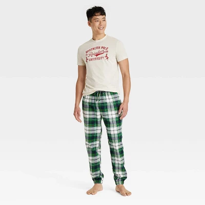 Mens Regular Fit Reindeer Pajama Set