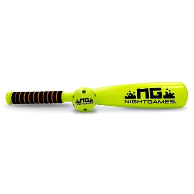 Night Games LED Light Up Kids Bat and Ball Set