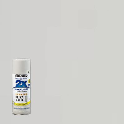 Rust-Oleum 12oz 2X Painters Touch Ultra Cover Matte Spray Paint Gray
