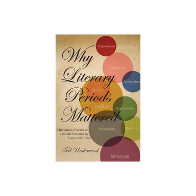 Why Literary Periods Mattered - by Ted Underwood (Paperback)