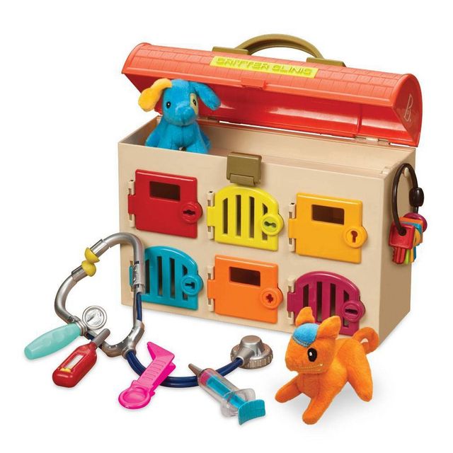Play Doh Care N' Carry Vet Set with Pup, Carry Case and