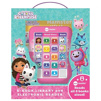 DreamWorks Gabbys Dollhouse: Me Reader 8-Book Library and Electronic Reader Sound Book Set