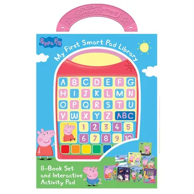 Peppa Pig: My First Smart Pad Library 8-Book Set and Interactive Activity Pad Sound Book Set