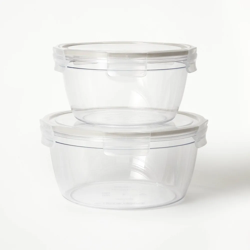 Anchor Hocking TrueLock Locking Lid Glass Food Storage Containers