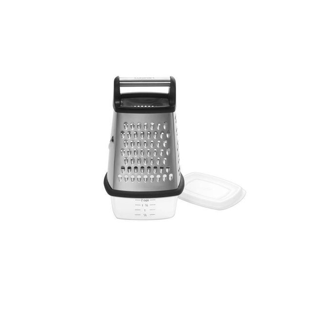 Cuisinart Box Grater with 2 Storage Containers 