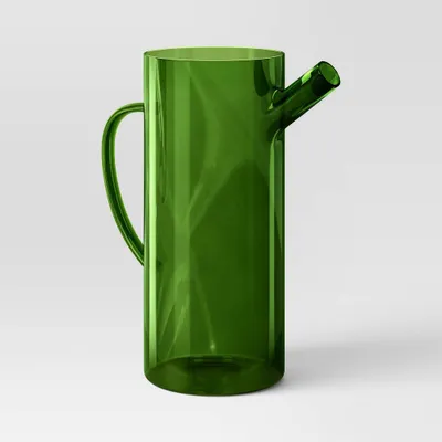 0.42gal Glass Watering Can Green - Threshold